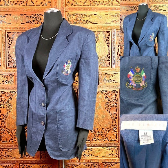 Vintage 90’s Limited International Crest Blazer