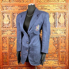 Load image into Gallery viewer, Vintage 90’s Limited International Crest Blazer
