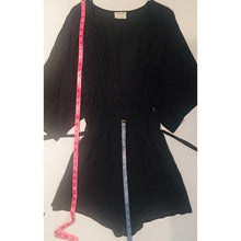 Load image into Gallery viewer, Plunging Neckline Romper Khaki Green
