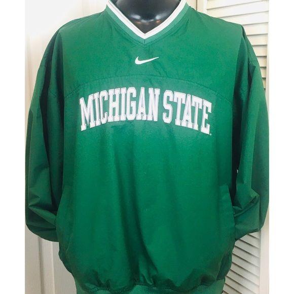 Nike Michigan State Spartan Vintage Windbreaker