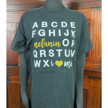 Load image into Gallery viewer, Alphabet Melanin Hanes T-Shirt
