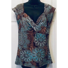 Load image into Gallery viewer, Macy’s Style &amp; Co V-Neck Blouse
