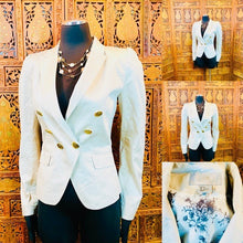 Load image into Gallery viewer, H&amp;M Women’s Military Inspired Blazer
