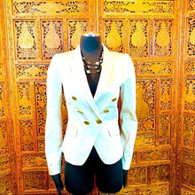 Load image into Gallery viewer, H&amp;M Women’s Military Inspired Blazer
