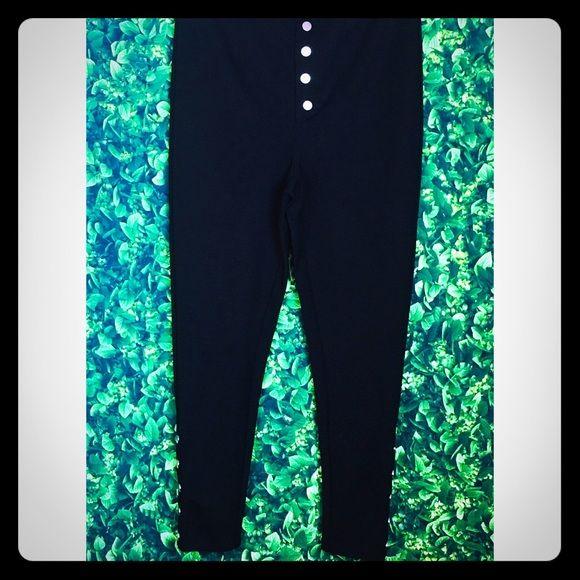 (SOLD) Express Black high waisted Leggings