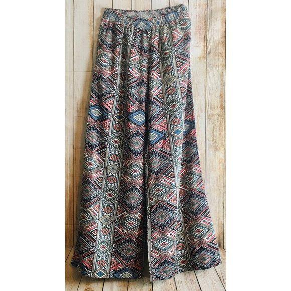 Charolette Russe Palazzo Tribal Pattern Pants