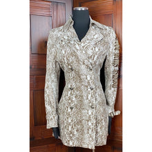 Load image into Gallery viewer, Ed Hardy Reptile Skin Print Jacket Blazer
