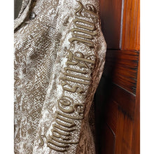 Load image into Gallery viewer, Ed Hardy Reptile Skin Print Jacket Blazer
