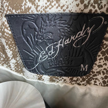 Load image into Gallery viewer, Ed Hardy Reptile Skin Print Jacket Blazer
