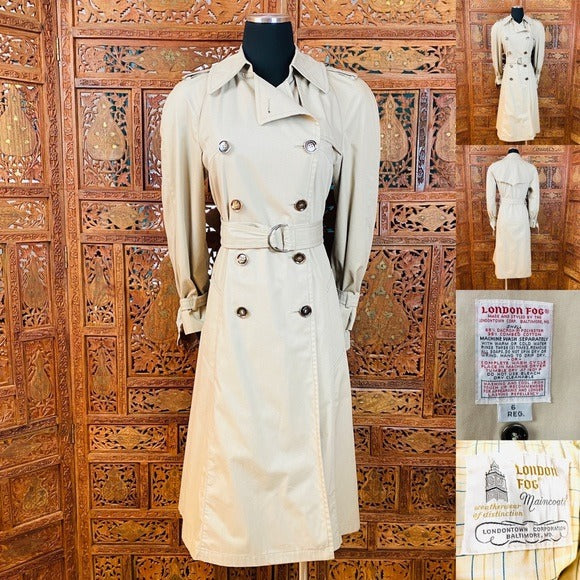 (SOLD) London Fog Women’s Mid-Length Trench Coat