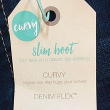 Load image into Gallery viewer, Maurices Curvy Denim Flex Slim Boot Cut Jeans
