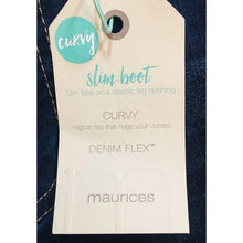 Load image into Gallery viewer, Maurices Curvy Denim Flex Slim Boot Cut Jeans
