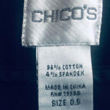 Load image into Gallery viewer, Chico’s Cuffed Crop Capri Pants Womens Size: 0.5
