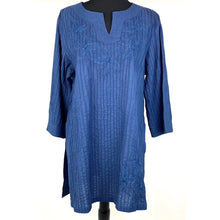 Load image into Gallery viewer, Water Sister Dry Goods Handmade Embroidered Tunic
