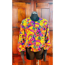 Load image into Gallery viewer, Vintage Spencer Jeremy Mardi Gras Bomber
