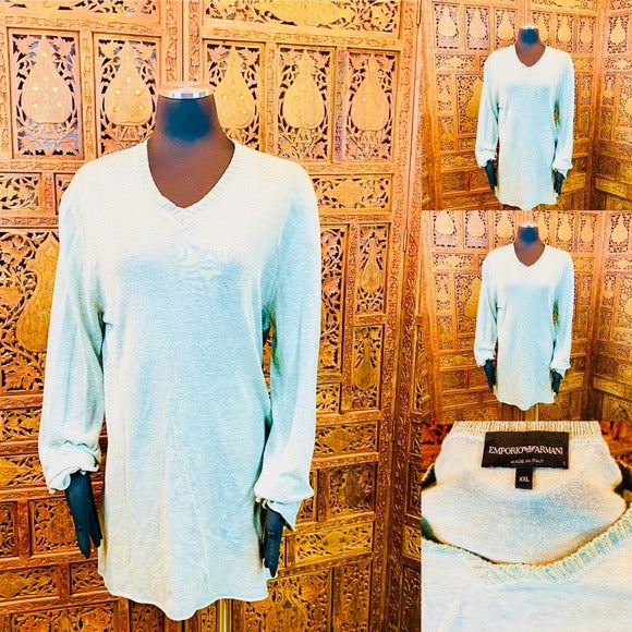 (SOLD) Emporio Armani Men’s V-Neck Sweater