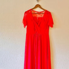 Load image into Gallery viewer, Illusion Lace Sleeve Dress NWT
