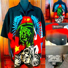 Load image into Gallery viewer, Men’s Dragonfly Clothing Company Short Sleeve Button Down
