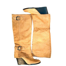 Load image into Gallery viewer, (SOLD) Vince Camuto Leather Knee High Boots
