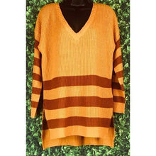 Load image into Gallery viewer, Women’s Long Sleeve V-Neck Sweater
