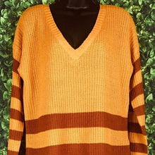 Load image into Gallery viewer, Women’s Long Sleeve V-Neck Sweater
