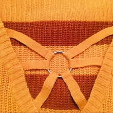 Load image into Gallery viewer, Women’s Long Sleeve V-Neck Sweater
