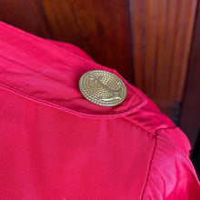 Load image into Gallery viewer, Hearts Vintage 80’s Red Dress with Shoulder pads
