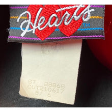 Load image into Gallery viewer, Hearts Vintage 80’s Red Dress with Shoulder pads
