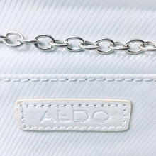 Load image into Gallery viewer, ALDO Montelibretti Platinum Rhinestone Clutch
