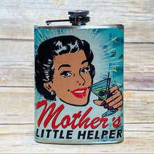 Load image into Gallery viewer, Totally Rad Mother’s Little Helper Flask NWT
