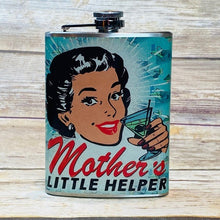 Load image into Gallery viewer, Totally Rad Mother’s Little Helper Flask NWT
