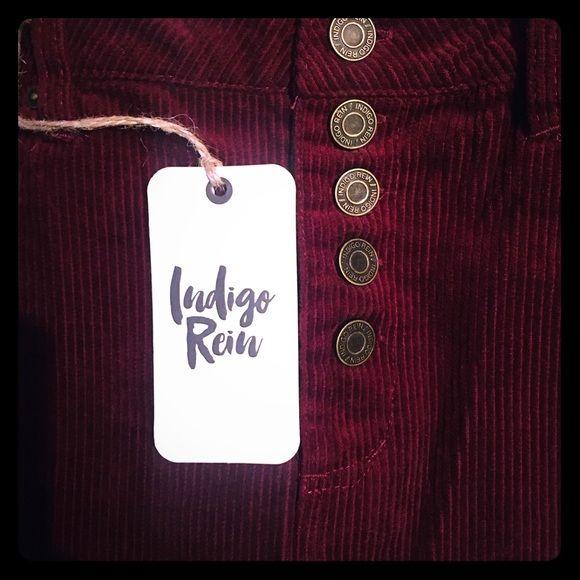 Indigo Rein Mid Rise Skirt