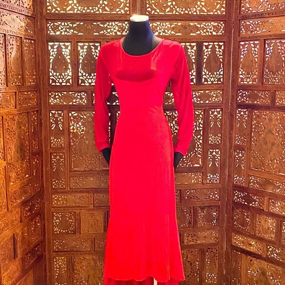 Illusion Long Sleeve Dress NWT