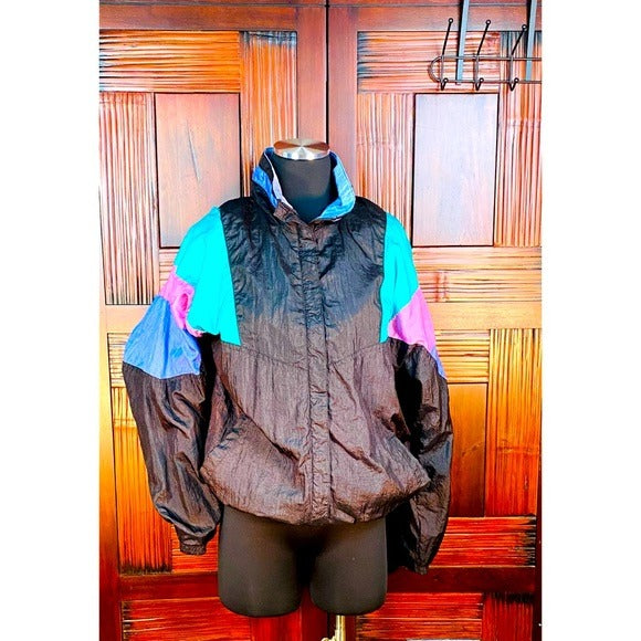 Vintage Windbreaker Bomber Track Suit Jacket