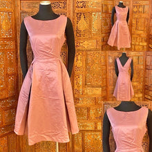 Load image into Gallery viewer, Simple Retro Sheath Bridesmaid Dress NWT
