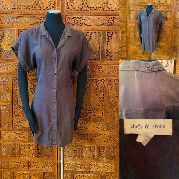 Cloth & Stone Button Down Dress