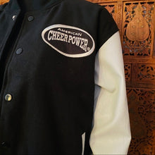 Load image into Gallery viewer, (SOLD) American Cheer Power Letterman Varsity Jacket NWOT
