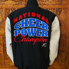 Load image into Gallery viewer, (SOLD) American Cheer Power Letterman Varsity Jacket NWOT
