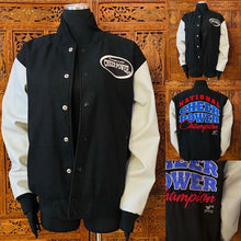 Load image into Gallery viewer, (SOLD) American Cheer Power Letterman Varsity Jacket NWOT
