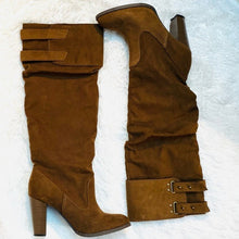 Load image into Gallery viewer, Zara Brown Suede Boots
