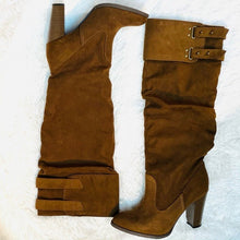 Load image into Gallery viewer, Zara Brown Suede Boots

