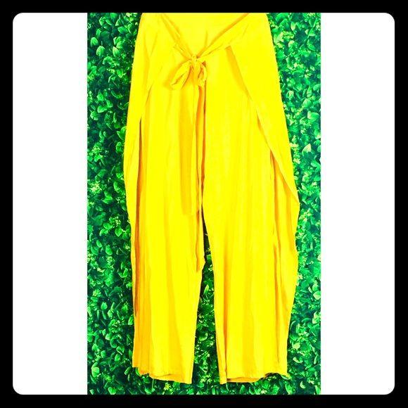 Women’s Palazzo wide leg pant w/m-line thigh split