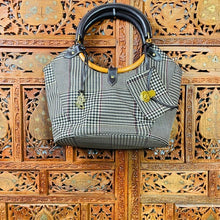 Load image into Gallery viewer, Vintage Ralph Lauren Houndstooth Shoulder Bag
