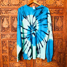 Load image into Gallery viewer, Unisex Long Sleeve Tie-Dye T-Shirt NWT
