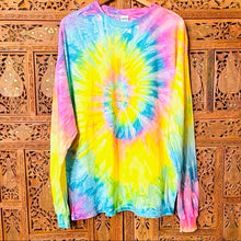 Load image into Gallery viewer, Unisex Long Sleeve Tie-Dye T-Shirt NWT
