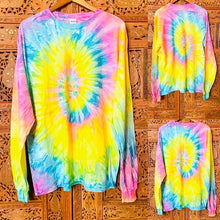 Load image into Gallery viewer, Unisex Long Sleeve Tie-Dye T-Shirt NWT
