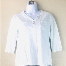 Load image into Gallery viewer, Coral Bay V-Neck 3/4 length sleeves Womens T-Shirt
