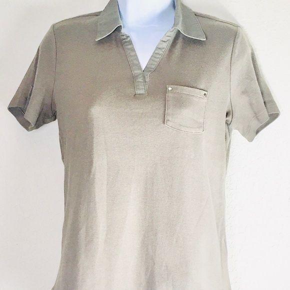 Karen Scott Women’s Polo Blouse