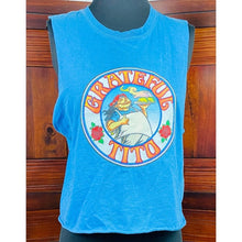 Load image into Gallery viewer, Grateful Tito Sleeveless Muscle Crop Top

