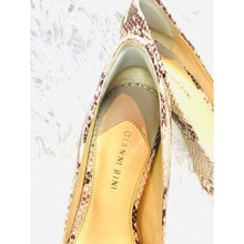 Load image into Gallery viewer, Gianni Binni Women’s Snakeskin Pumps Heels

